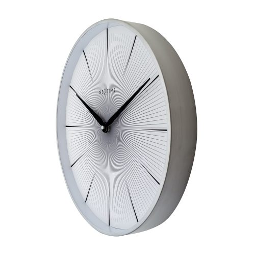 2 Seconds- Wall Clock, White - Gessato Design Store