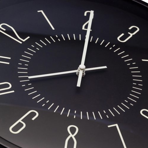 Luminous - Wall Clock, Black - Gessato Design Store