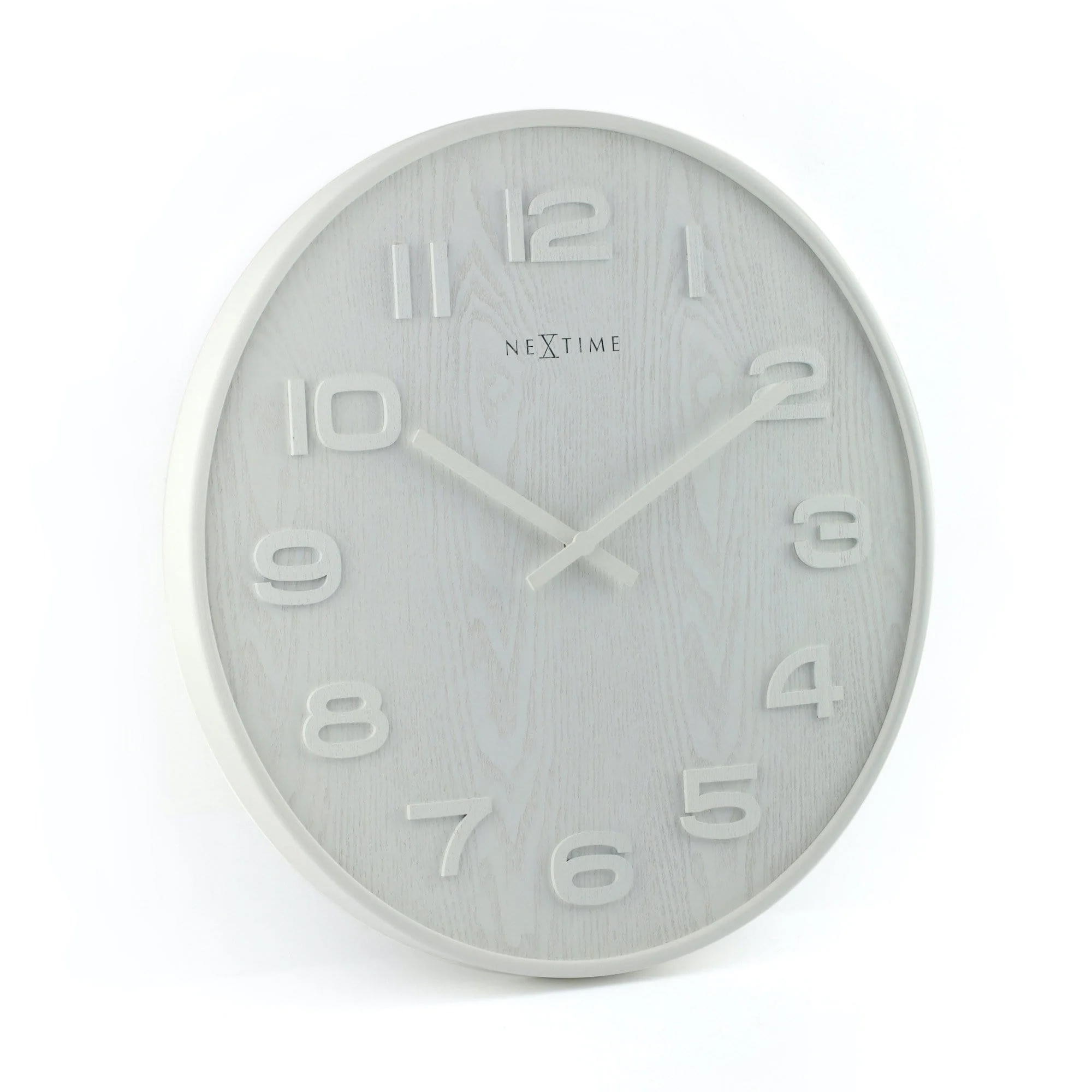 Next Time Clock NeXtime - Wood Wood Large - Wall Clock | Gessato Design Store