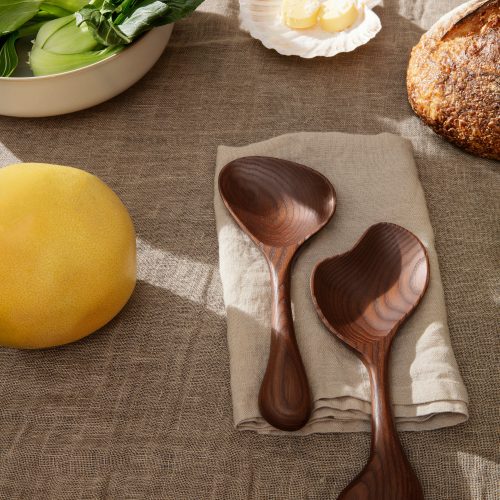 Os Wood Salad Servers - Gessato Design Store