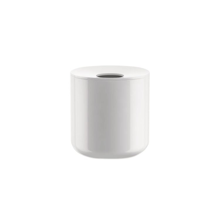 Birillo, White Plastic Tissue Box Holder