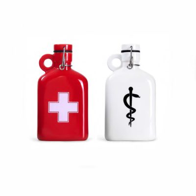 Ceramic Flask - Apothecary - Gessato Design Store
