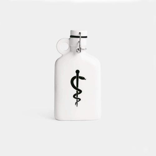 Ceramic Flask - Medicine - Gessato Design Store