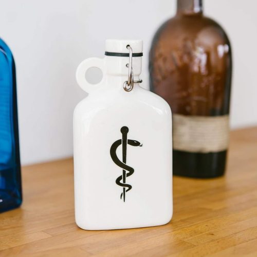 Ceramic Flask - Medicine - Gessato Design Store