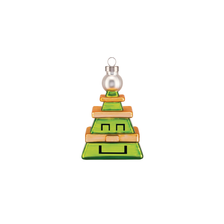 Cubik Tree – Christmas Ornament