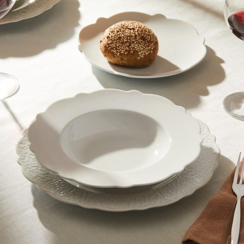 Dressed Dinner Plate, Set of 4 - Gessato Design Store