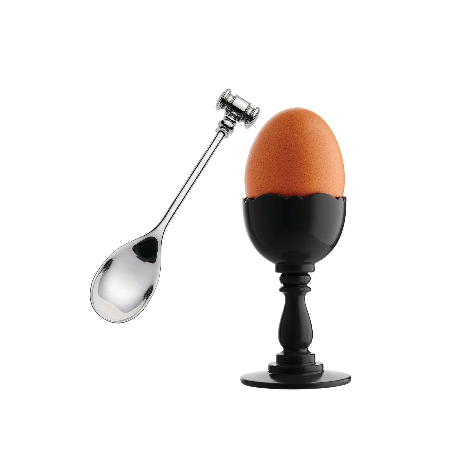 Dressed Egg Cup With Spoon - Gessato Design Store