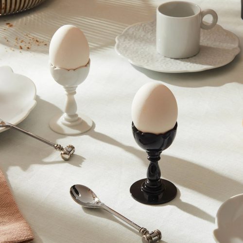 Dressed Egg Cup With Spoon - Gessato Design Store