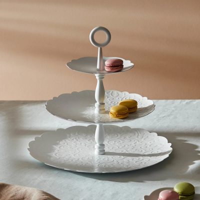 Dressed Three Dish Cake Stand - Gessato Design Store