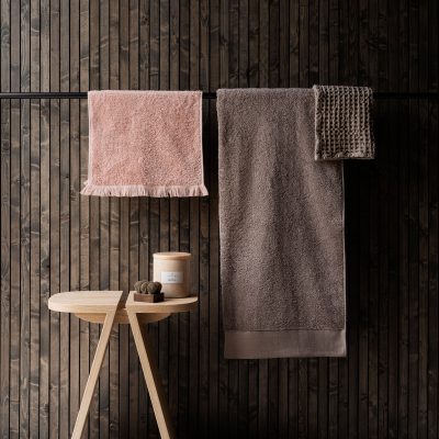 Fringed Organic Cotton Terry Hand Towel - Gessato Design Store