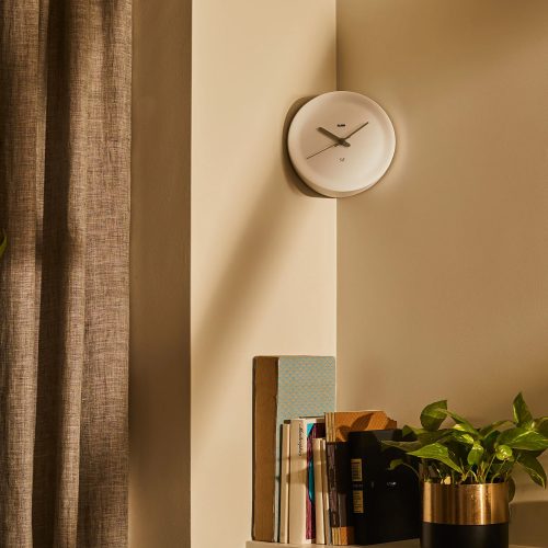 Ora In, Corner Wall Clock - Gessato Design Store