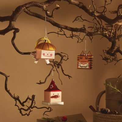 Quadratigra - Christmas Ornament - Gessato Design Store