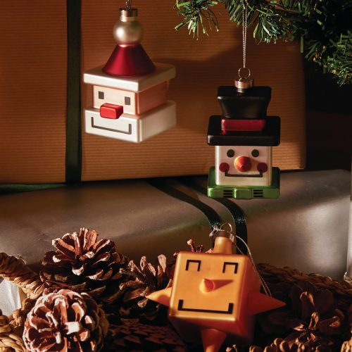 Santa Cube - Christmas Ornament - Gessato Design Store