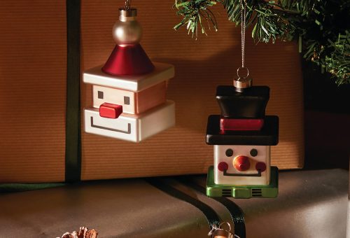 Santa Cube - Christmas Ornament - Gessato Design Store