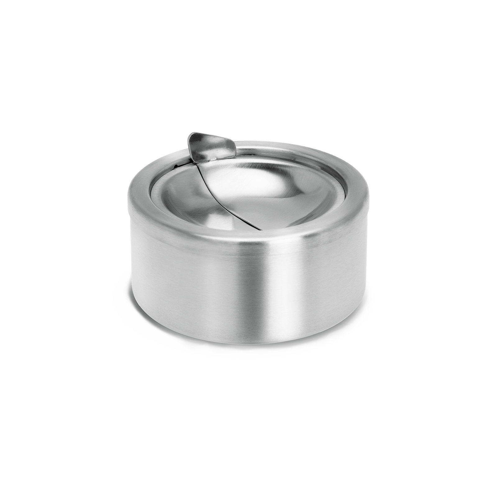 Stainless Steel Ashtray with Dump Lid - Gessato Design Store