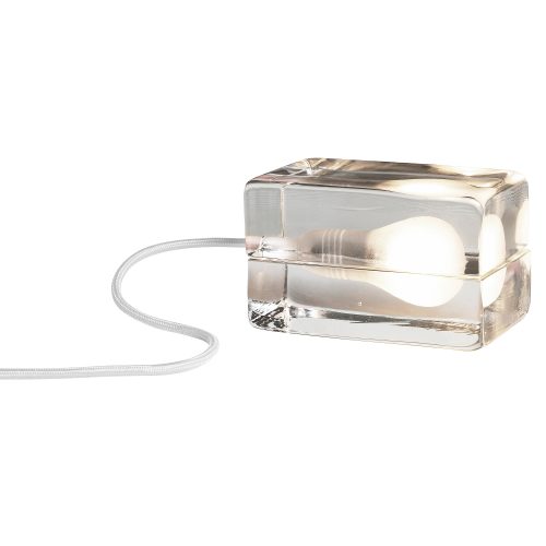 Glass Block Lamp - Gessato Design Store