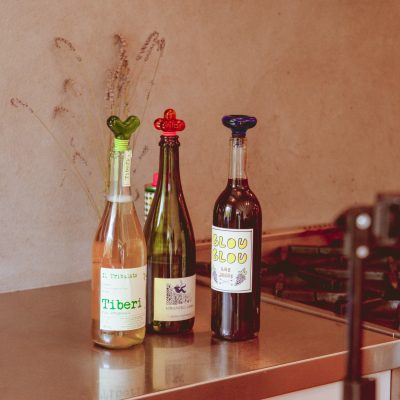 Hobknob Glass Bottle Stopper - Gessato Design Store