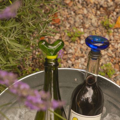 Hobknob Glass Bottle Stopper - Gessato Design Store
