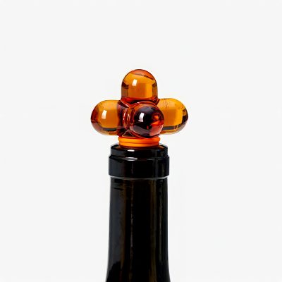 Hobknob Glass Bottle Stopper - Gessato Design Store