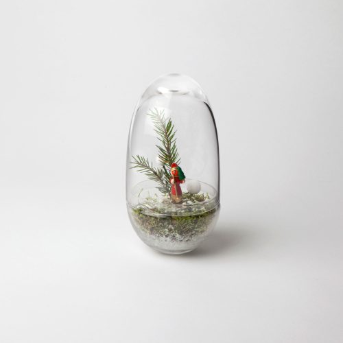 Grow Greenhouse, Glass Terrarium with Lid - Gessato Design Store