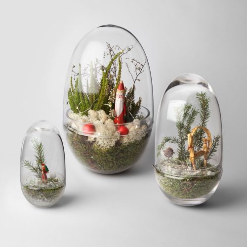 Grow Greenhouse, Glass Terrarium with Lid - Gessato Design Store