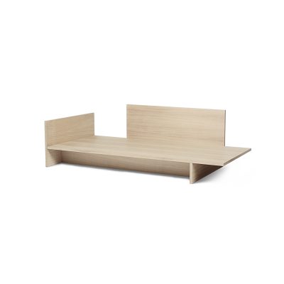 Kona Bed Natural Oak Veneer - Gessato Design Store