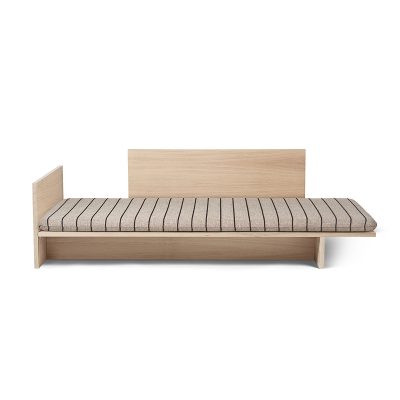 Kona Bed Natural Oak Veneer - Gessato Design Store