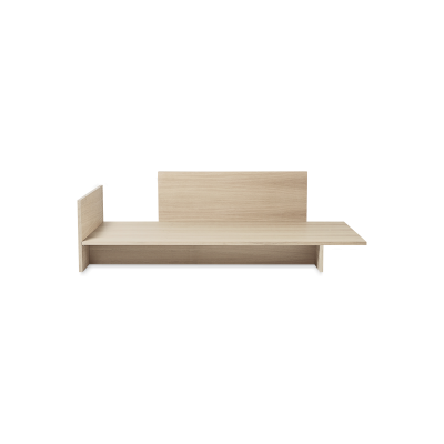 Kona Bed Natural Oak Veneer - Gessato Design Store