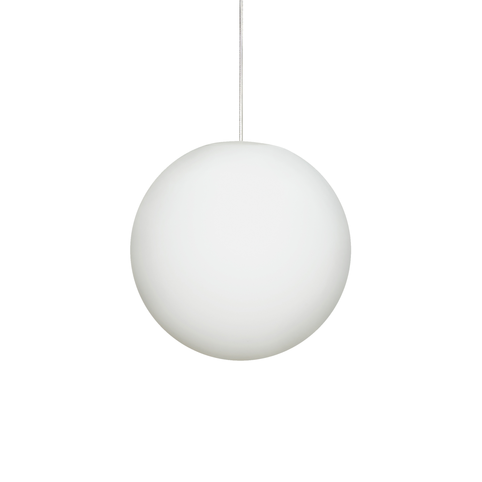 Luna White Globe Pendant Light - Gessato Design Store