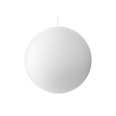 Luna White Globe Pendant Light - Gessato Design Store