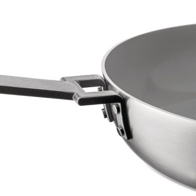 Alessi Convivio Deep Frying Pan - Gessato Design Store
