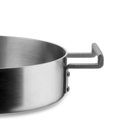 Alessi Convivio Low Casserole with Two Handles - Gessato Design Store