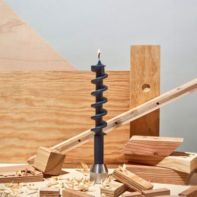 Auger Drill Bit Candle - Gessato Design Store