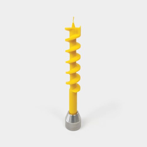 Auger Drill Bit Candle - Gessato Design Store