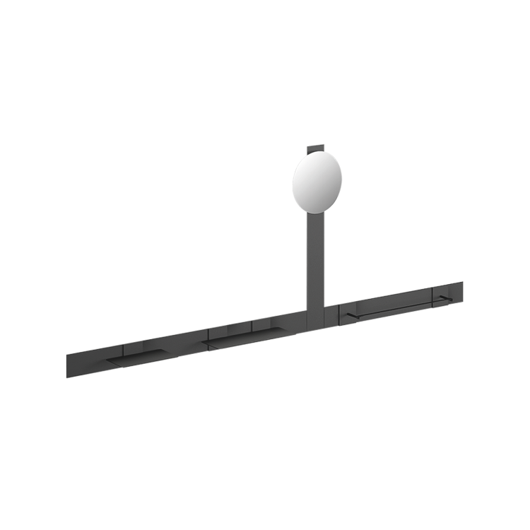 Click – Shelves, Towel Holder and Magnifying Mirror Set