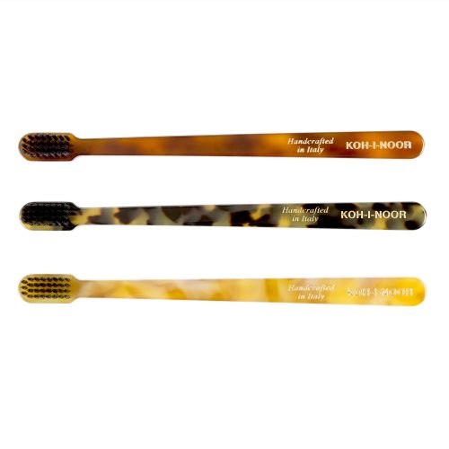 Coccola Carbon Infused Bristle Toothbrush, Honey - Gessato Design Store