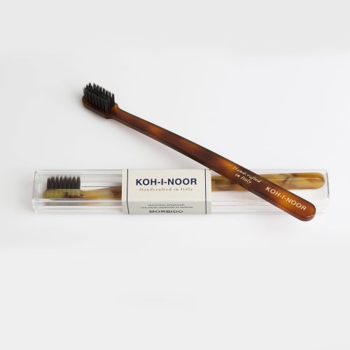 Coccola Carbon Infused Bristle Toothbrush, Honey - Gessato Design Store