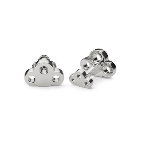 Key Cufflinks - Silver - Gessato Design Store