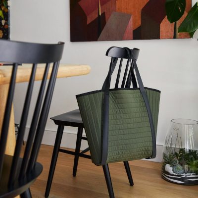 Arris, Large Quilted Tote Bag - Gessato Design Store