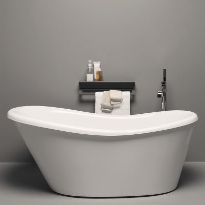 Lissom - Towel Holder + Shelf - Gessato Design Store