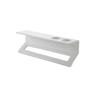 Lissom - Towel Holder / Shelf + Toothbrush holder - Gessato Design Store