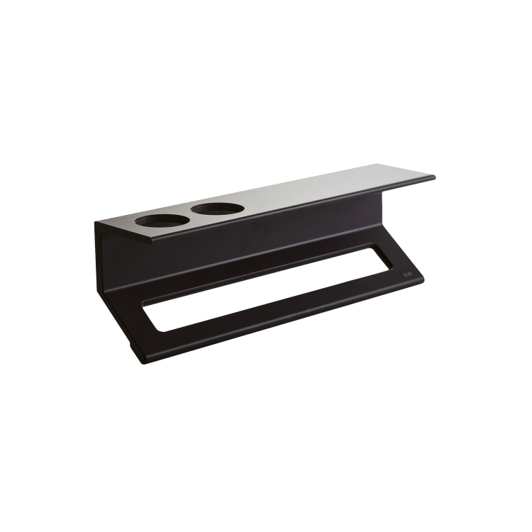 Lissom – Towel Holder / Shelf + Toothbrush holder