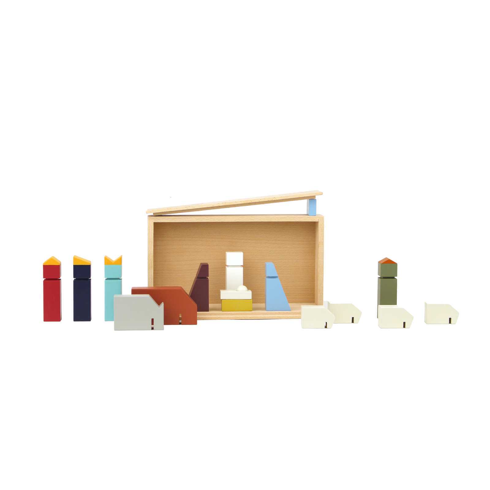 Minimalist Nativity Scene - Gessato Design Store