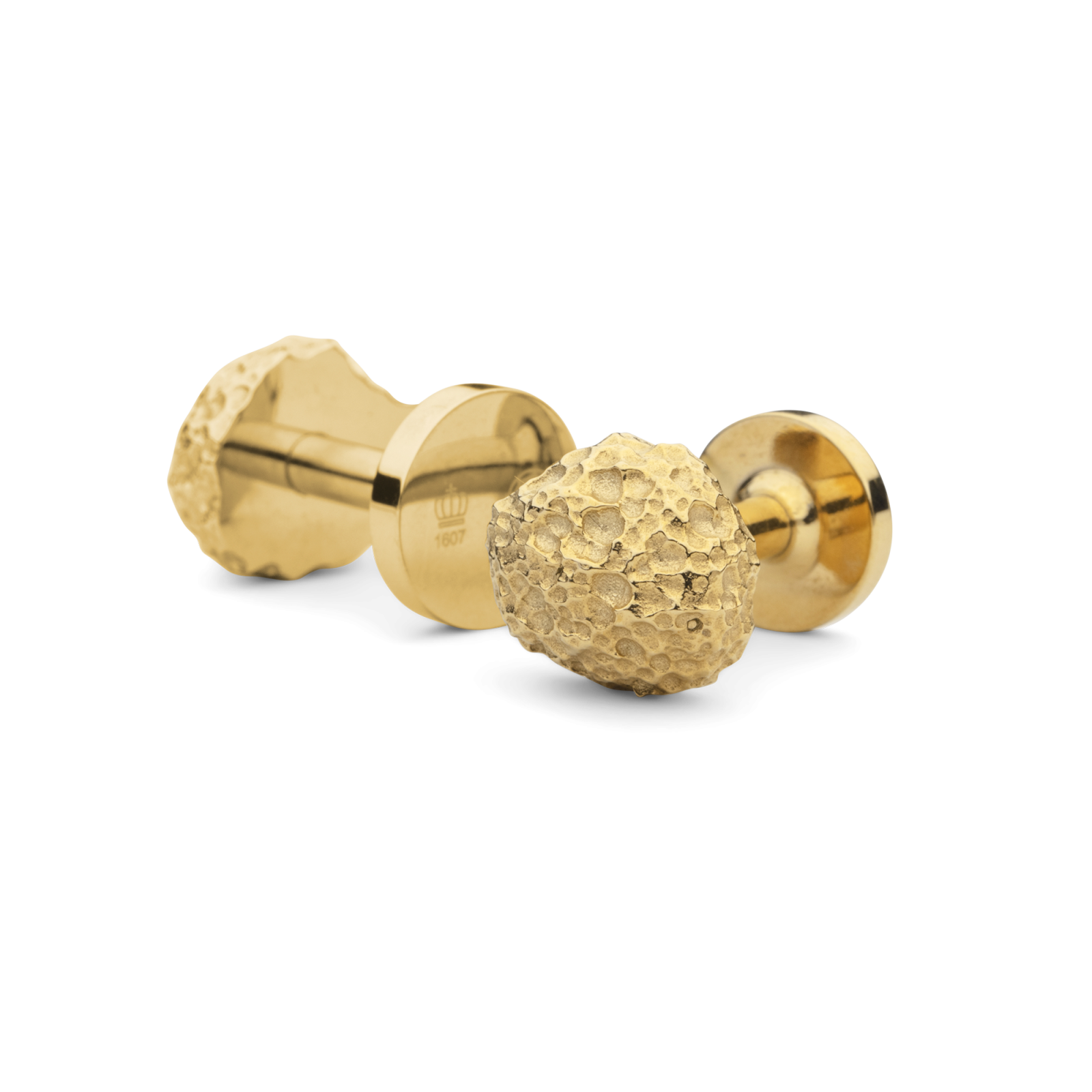 Cufflinks Opaque Objects - Gold plated - Gessato Design Store