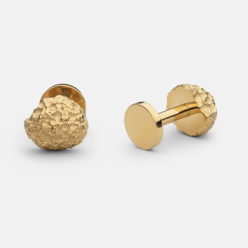 Cufflinks Opaque Objects - Gold plated - Gessato Design Store