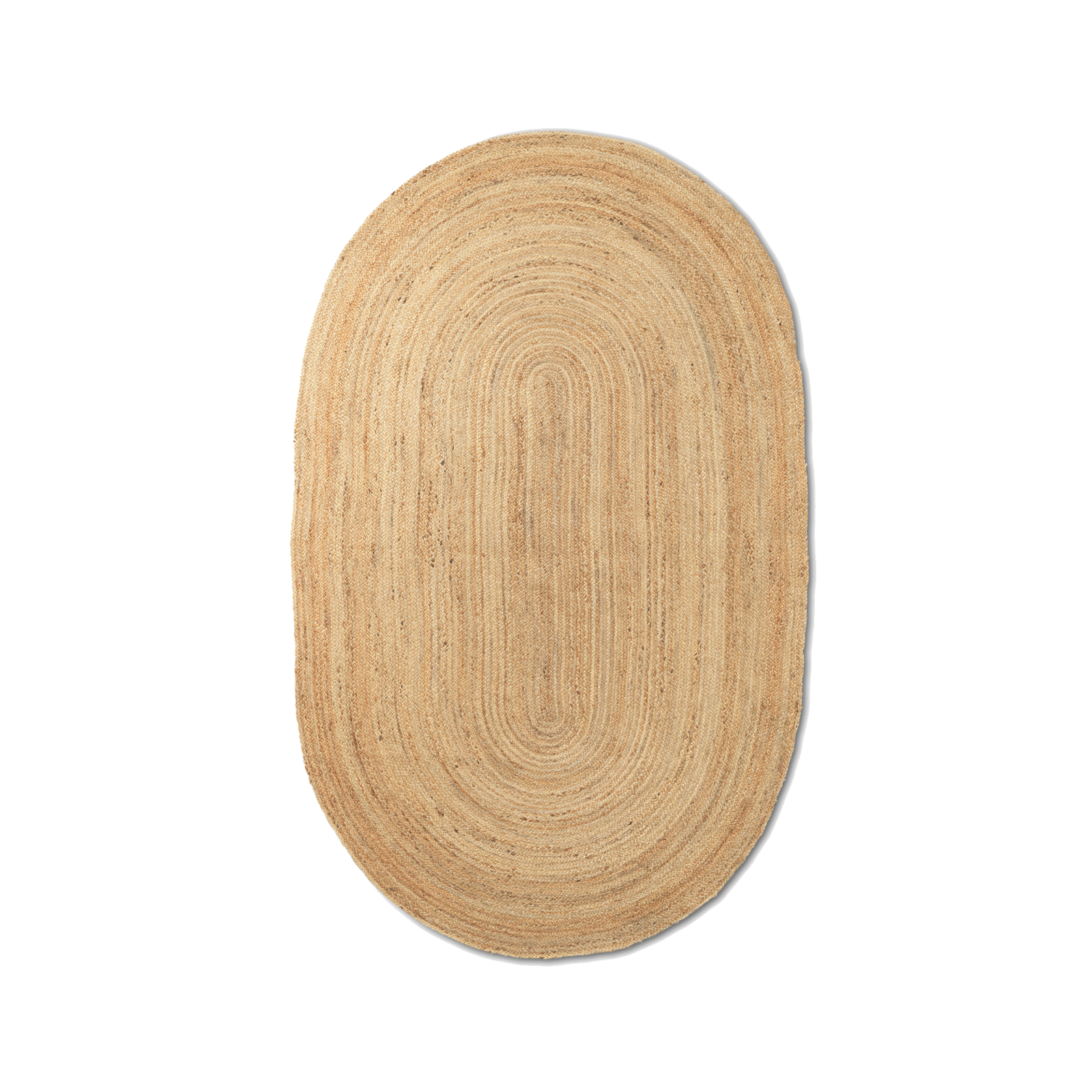 Eternal Oval Jute Rug - Gessato Design Store