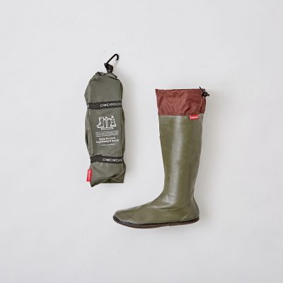 Pokeboo Rubber Rain Boots Khaki - Gessato Design Store