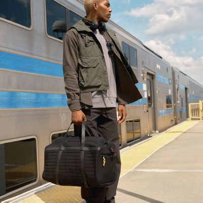 Arris Quilted Duffle Bag - Gessato Design Store