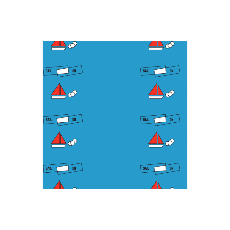 SAIL ON by Lawrence Weiner