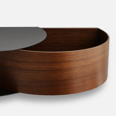 Wallie Wall Drawer Walnut - Gessato Design Store